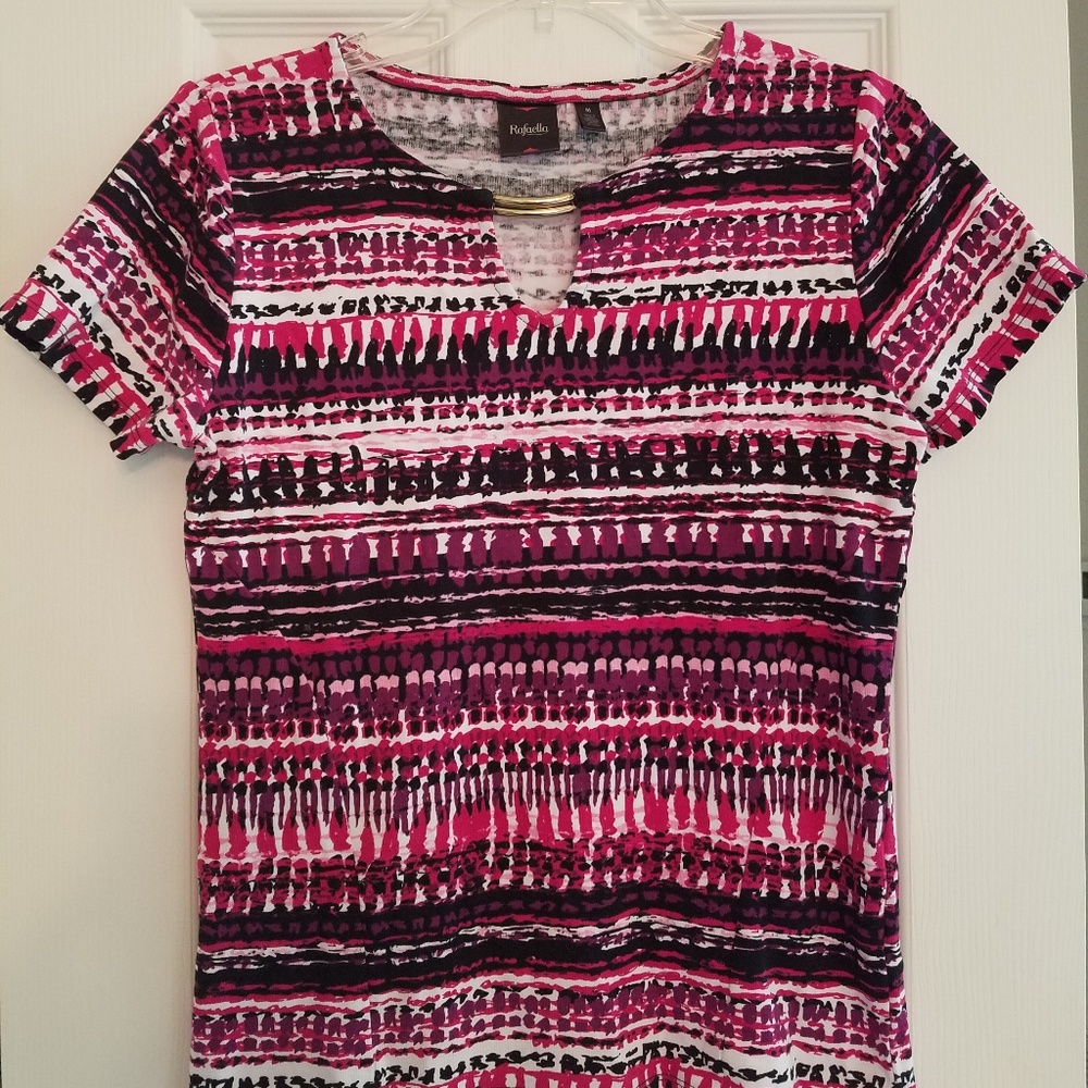 Rafaella tee short top EUC